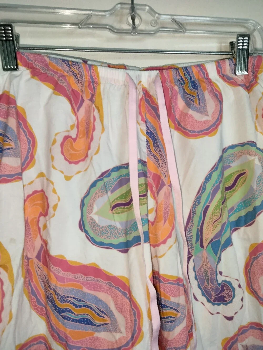 The Cat's Pajamas (Sz S) Multicolored Paisley-Print Short-Sleeve 2PC Pajama Set
